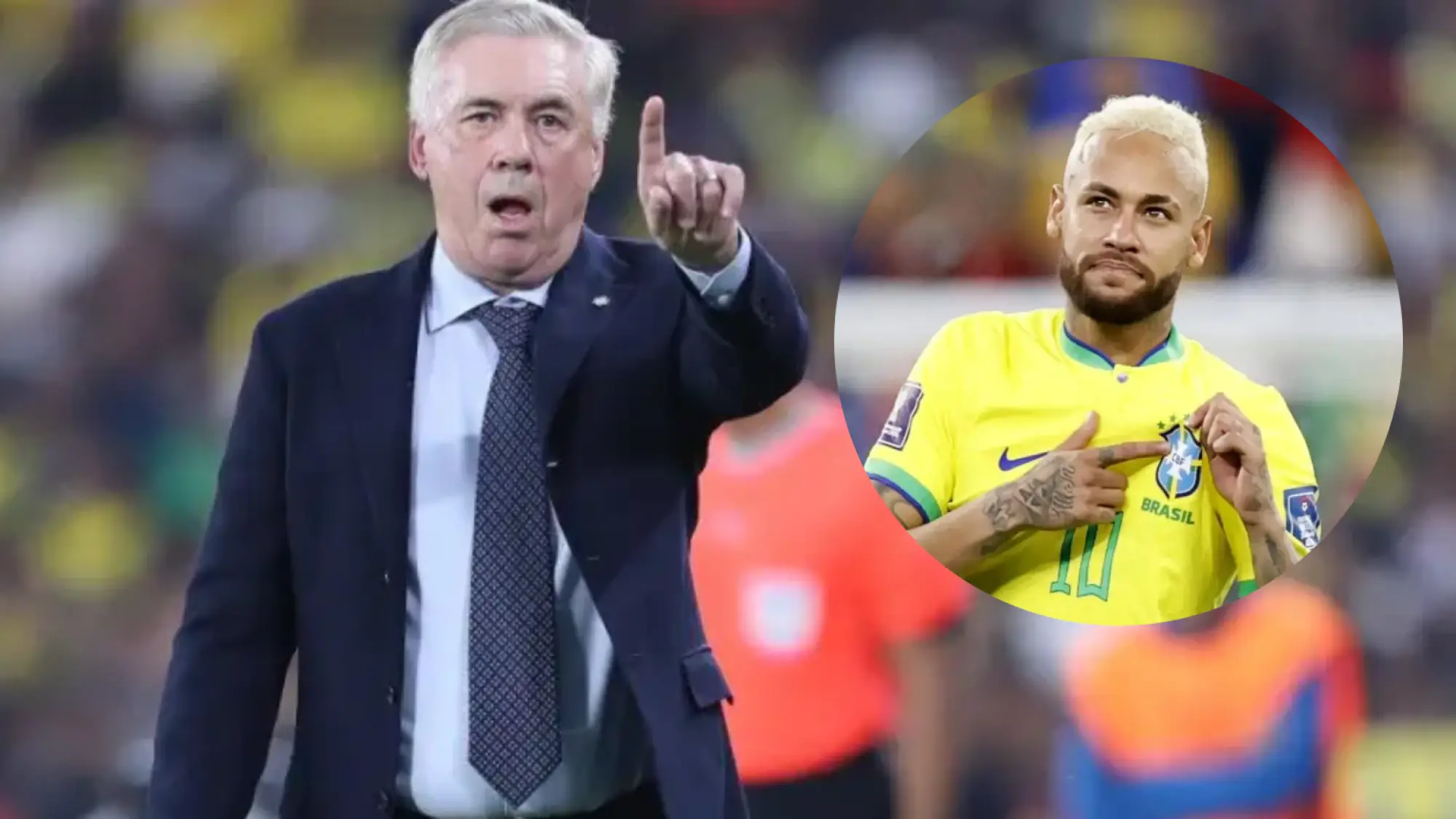 Ancelotti - Neymar, Redes