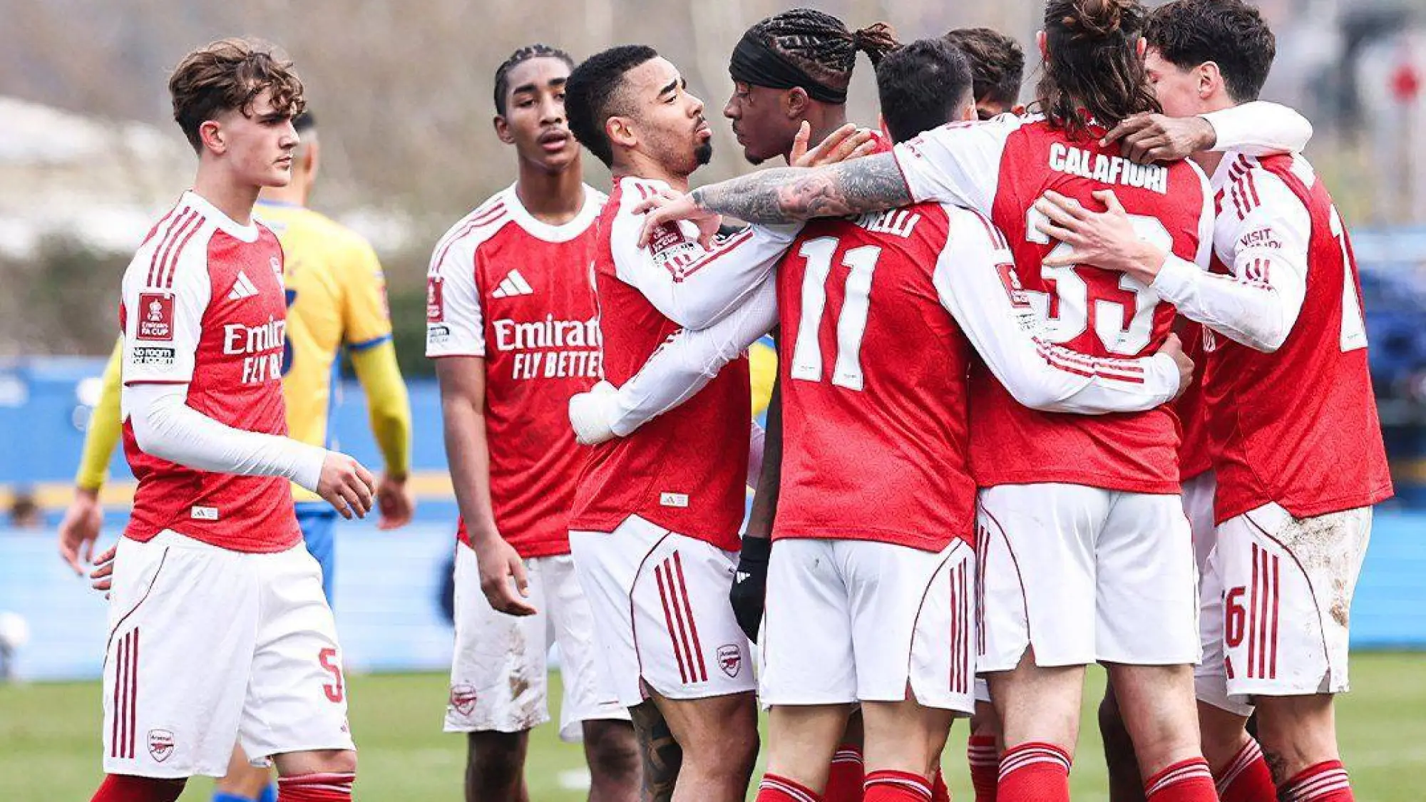 Arsenal clasificó a los cuartos de final de la FA Cup., Redes sociales