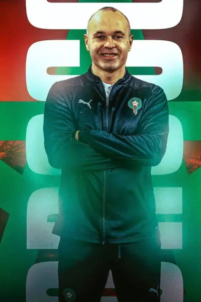 Andrés Iniesta fue anunciado como director deportivo de la selección de Marruecos