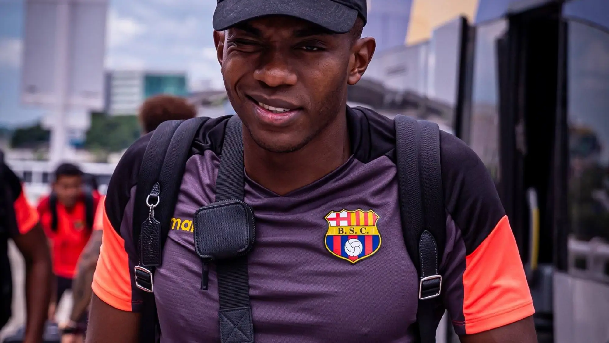 Barcelona sc viajó esta mañana a Brasil., @Barcelonasc