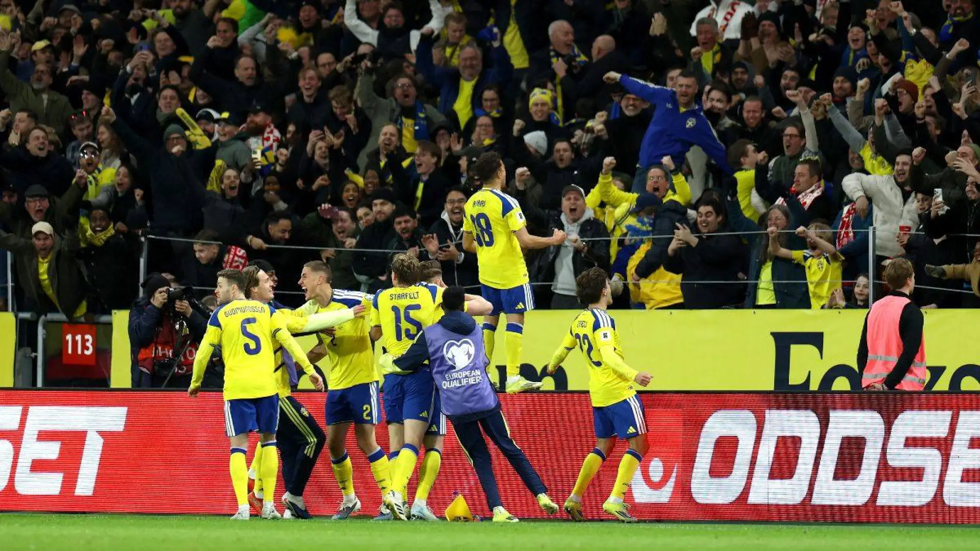 Suecia clasifica al Mundial 2026 tras vencer a Polonia, Redes