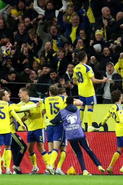 Suecia clasifica al Mundial 2026 tras vencer a Polonia