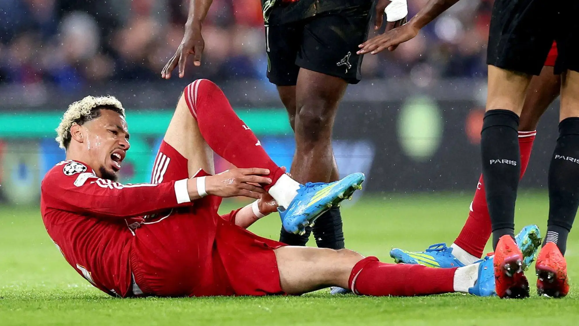 Hugo Ekitike se pierde el mundial., AFP