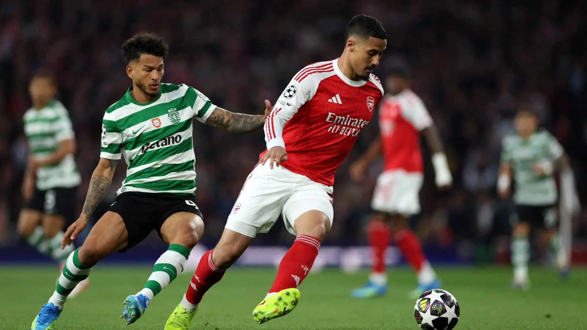 Arsenal vs Sporting de Lisboa, Redes