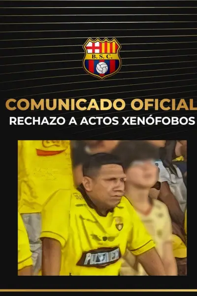 Barcelona le prohíbe la entrada definitiva a hincha xenófobo 