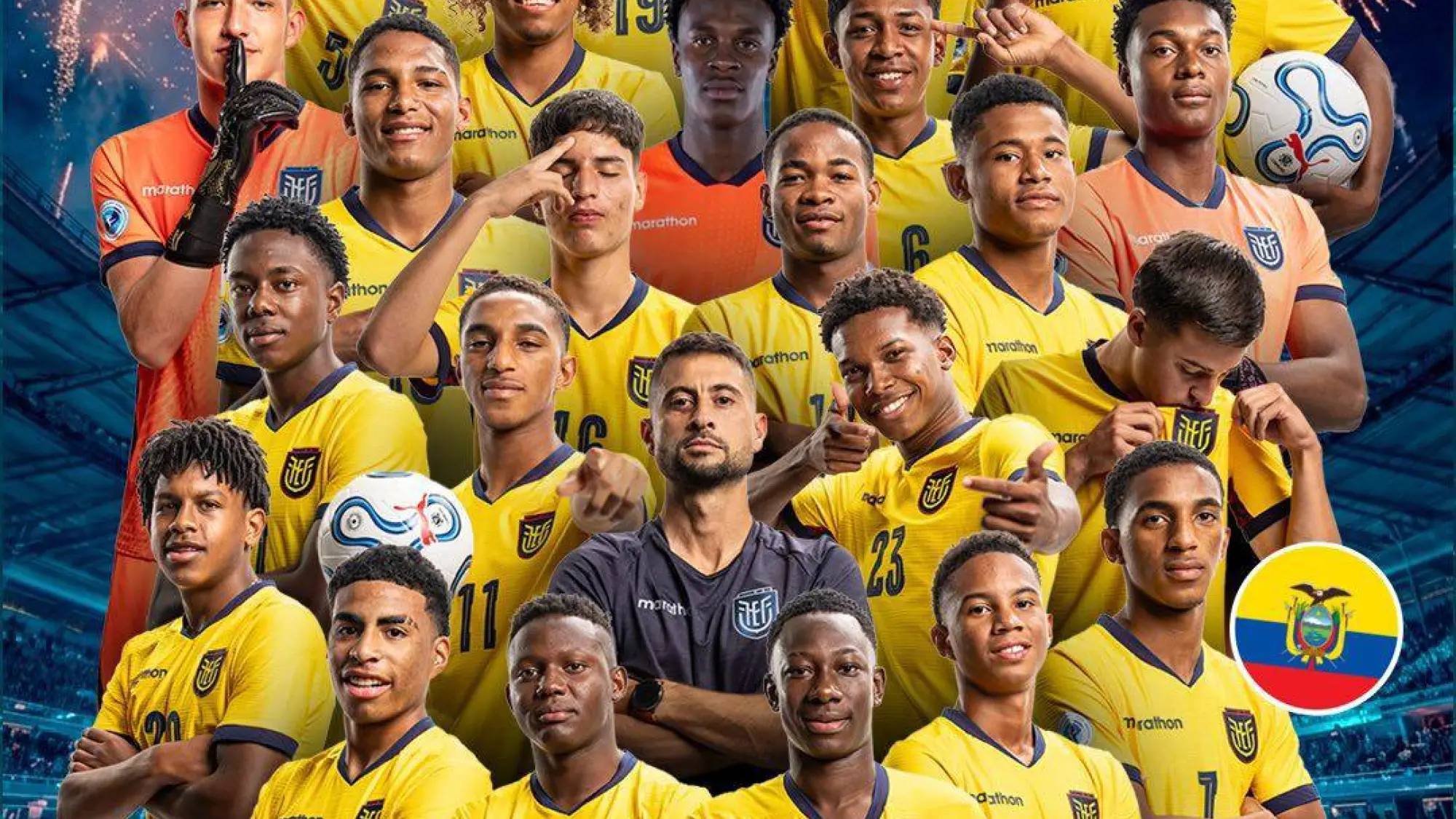 Ecuador Sub-17 clasifica al Mundial de Qatar 2026., @latri