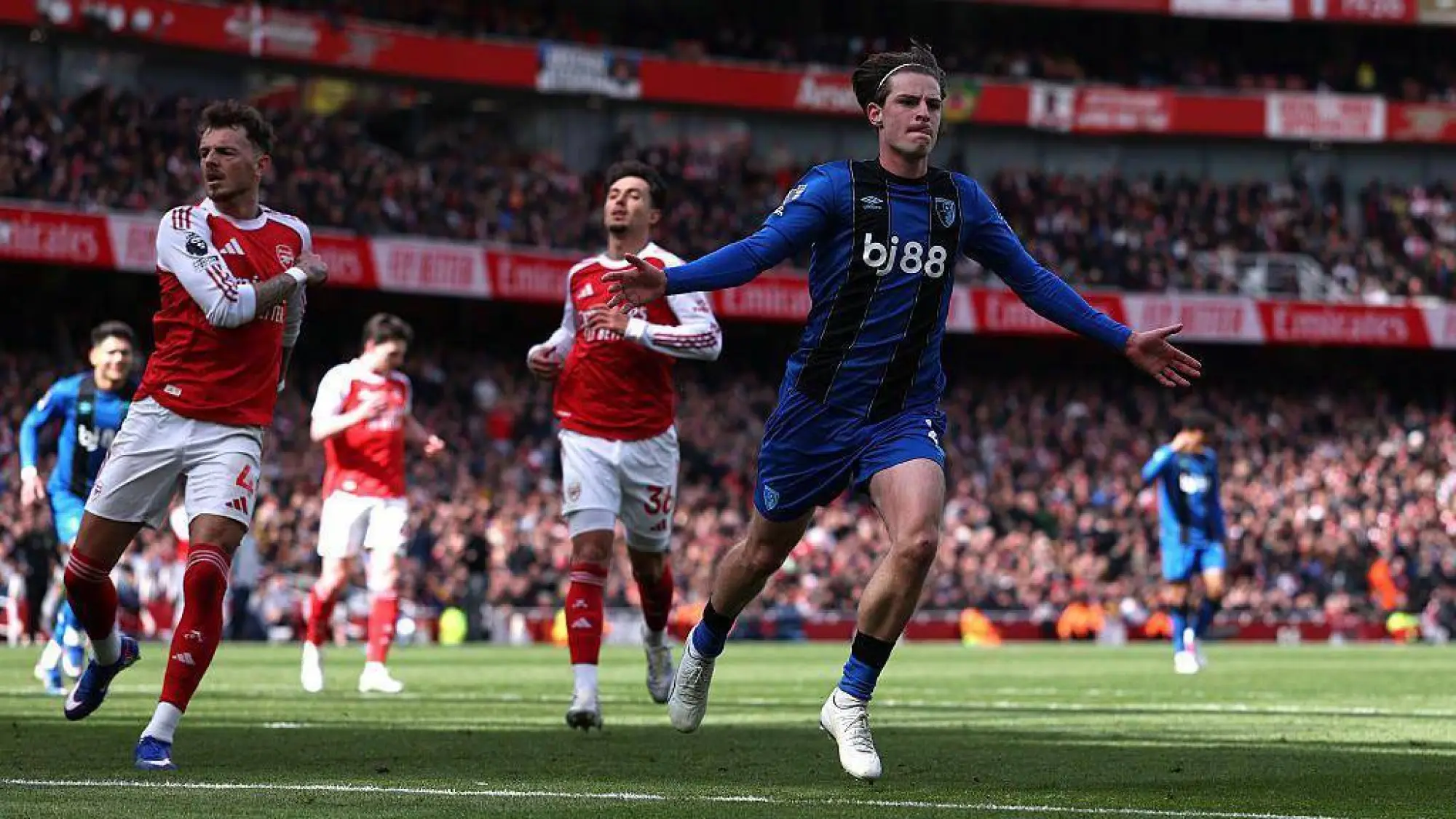 Arsenal comienza a flaquear en la recta final de la Premier League., AFP