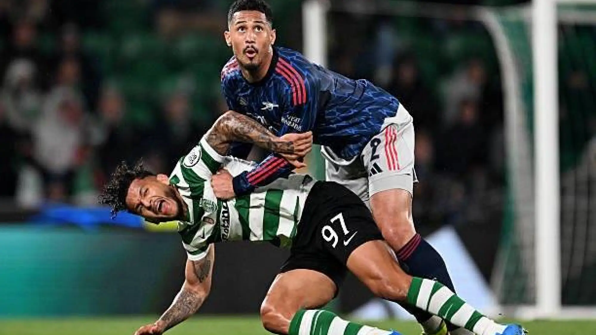 Sporting vs Arsenal, Redes