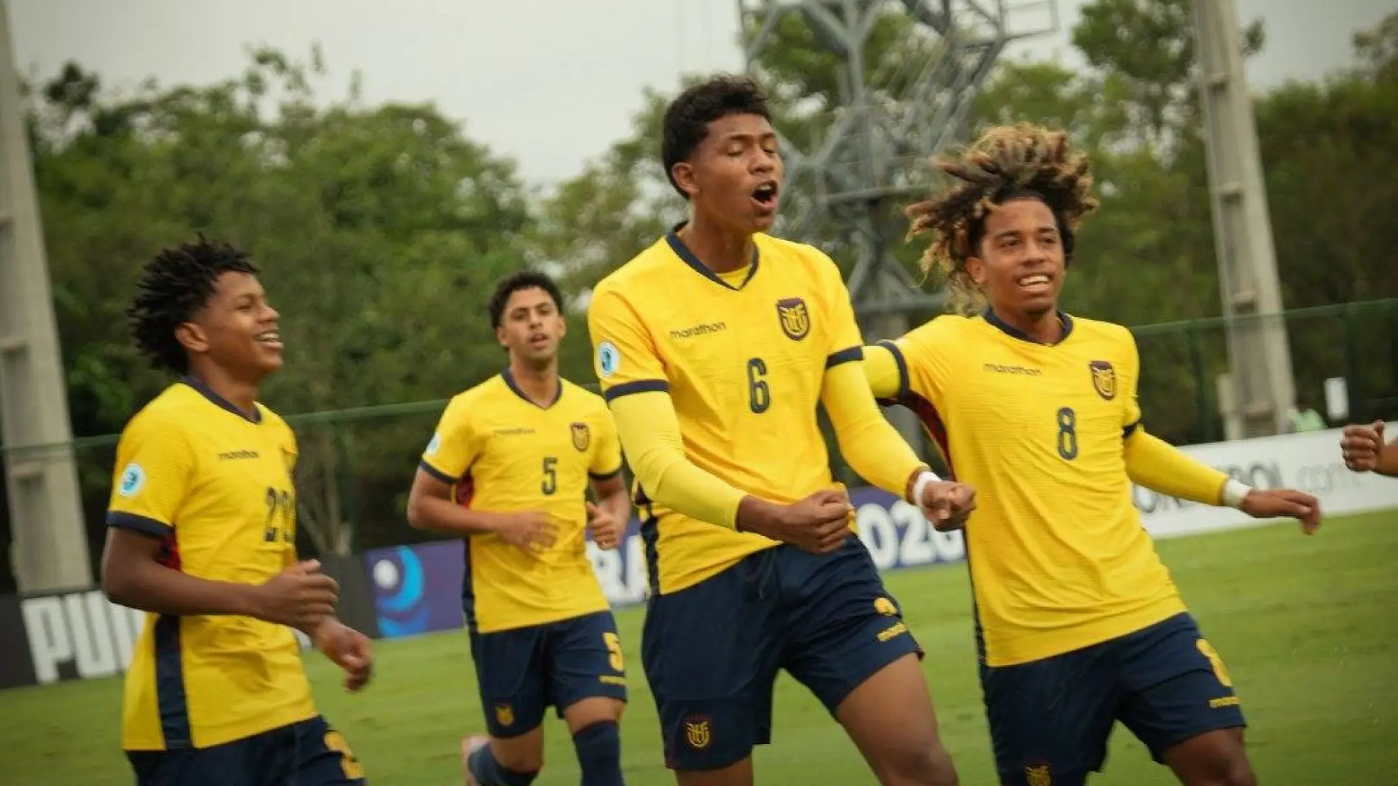 Ecuador sub17, Redes